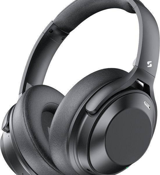 SoundFront - Focus Pro Kopfhörer Kabellos - Aktive Geräuschunterdrückung - Bluetooth - Over-Ear Elektronik
