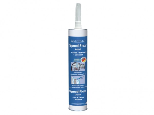 Speed-FLEX Kristall schnell härtender Montagekleber + Dichtstoff transparent ...