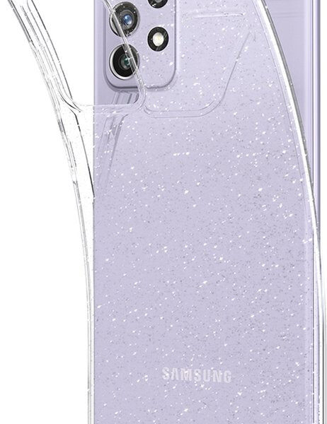 Spigen Flüssigkristall Samsung Galaxy A72 Fall Glitter Elektronik