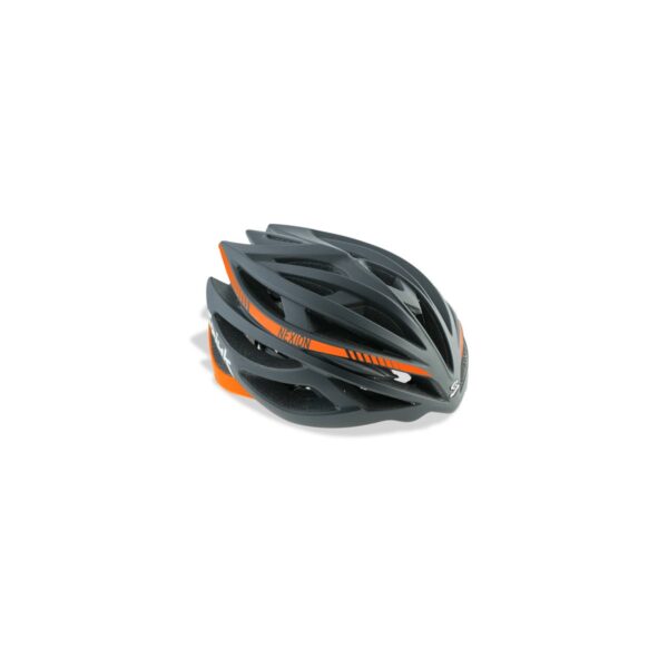 Spiuk Nexion Helm Schwarz Orange Fahrradhelme