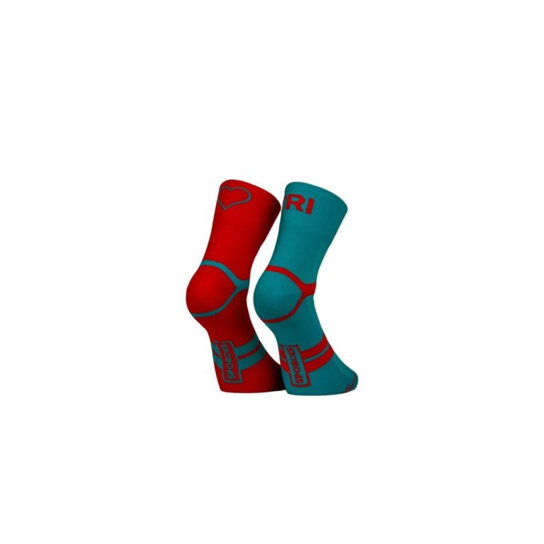 Sporcks Sechs Sekunden Rot Blaue Socke