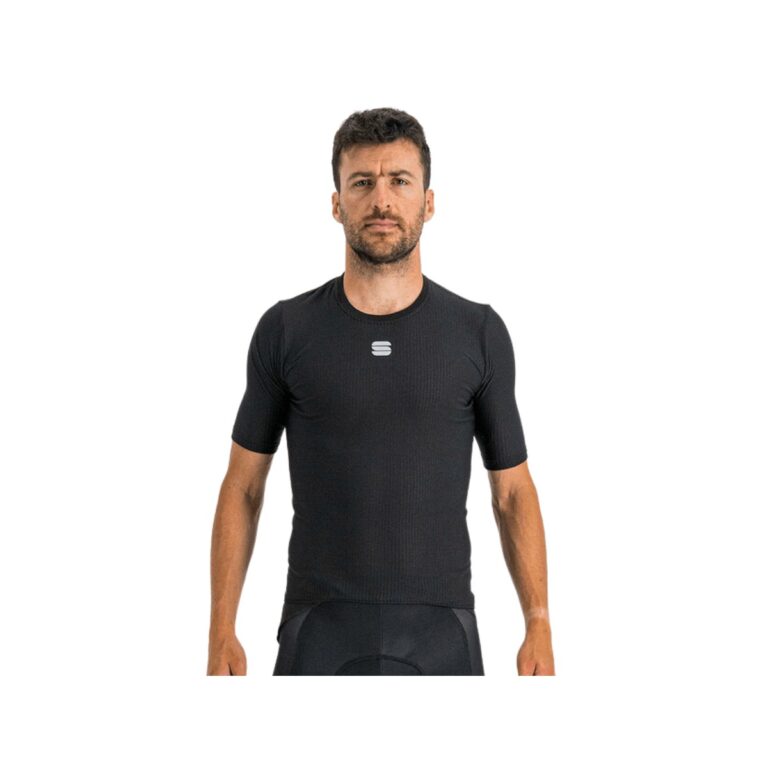 Sportful BodyFit Pro BaseLayer Kurzarm Baselayer Schwarz