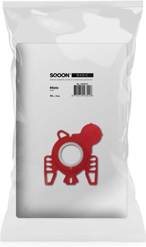 SQOONÂ® Basic - Miele F/J/M 3D Hyclean - Staubsaugerbeutel 10 Stück. Wohnen & Kochen