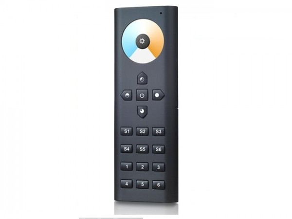 SR-2819CCT LED Dimmer Fernbedienung CCT 6-Zonen 868MHz