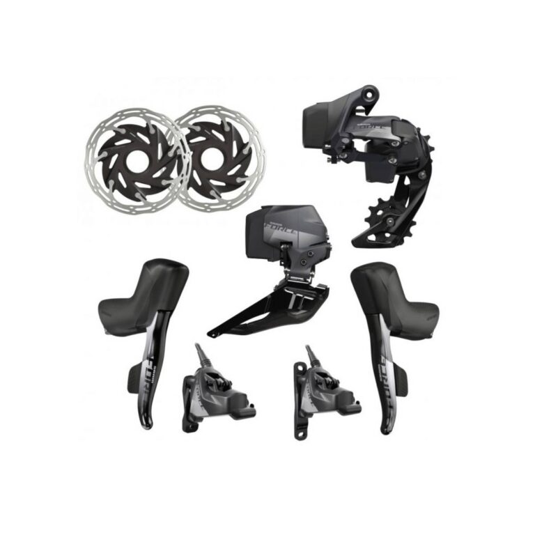 SRAM Force eTap AXS HRD FM 2x12-fach Flat Mount Centerlock Radfahren