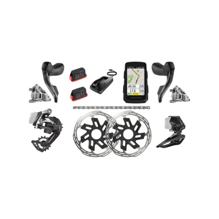 Sram Red E-Tap Axs E1 2X-Gruppe mit Hammerhead Karoo Radfahren