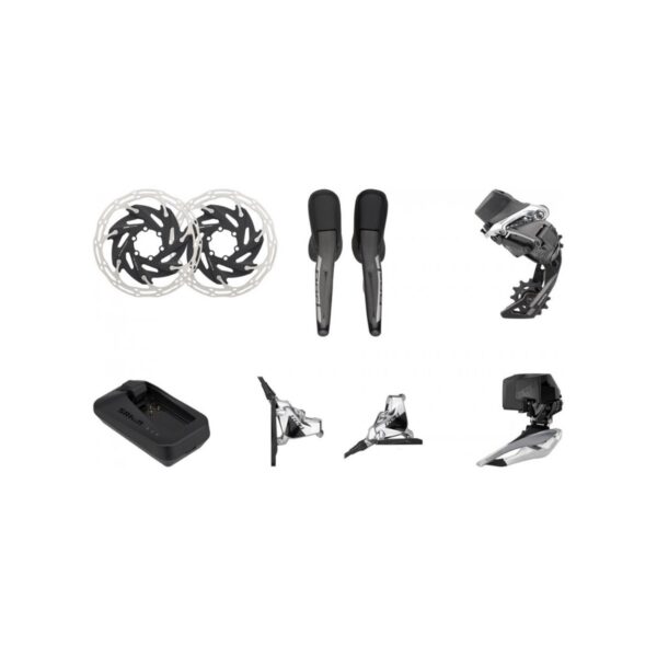 SRAM Red eTap AXS HRD FM 2x12-fach Schaltgruppe Kompletter Pack