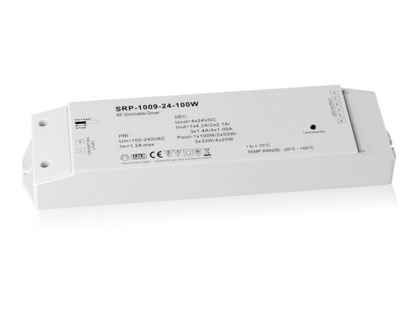 SRP-1009-24-100 RF Funk Power-Controller 4-Kanal 100W 24V DC