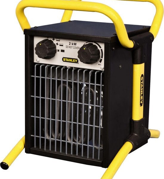 Stanley Elektroheizgerät 2000W - 20mÂ² - Mit einstellbarem Thermostat Wohnen & Kochen