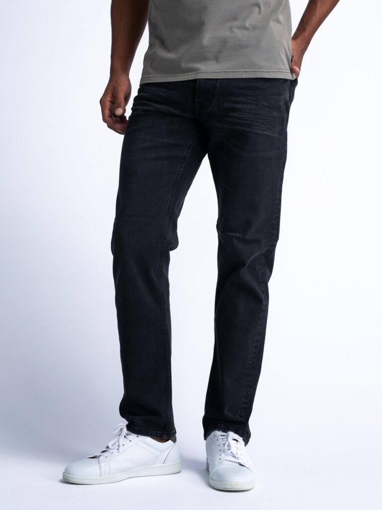 Starling Straight Denim W31-L32 Black Stone - Bequeme Regular Fit Jeans Kleidung