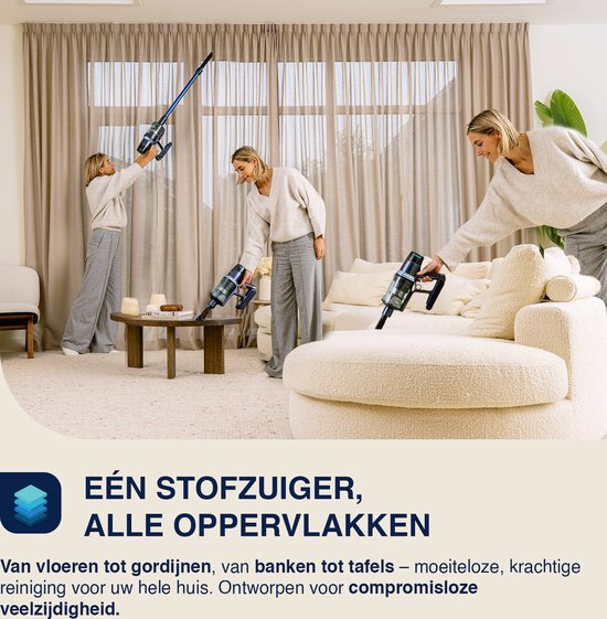 Staubsauger CleanDetect 450W - Dustbuster - Kabellos - 4 Aufsätze - Staubsauger - Beutellos auf Batterie - Samako Wohnen & Kochen