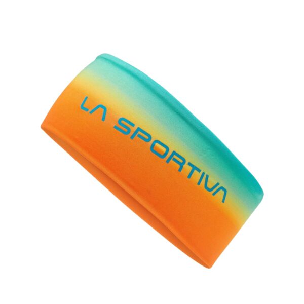 Stirnband La Sportiva Fade Headband Orange Blau