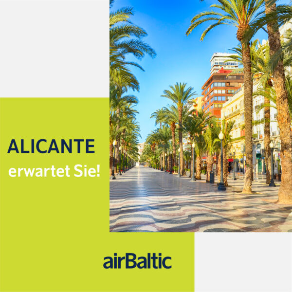 Vilnius - Alicante travel