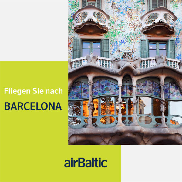 Vilnius - Barcelona travel