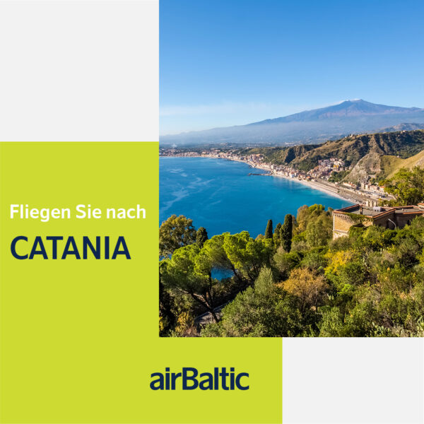 Vilnius - Catania travel