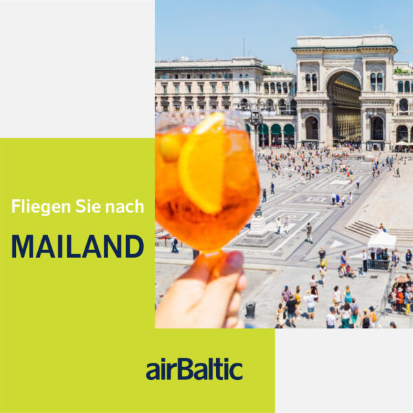 Vilnius - Mailand travel