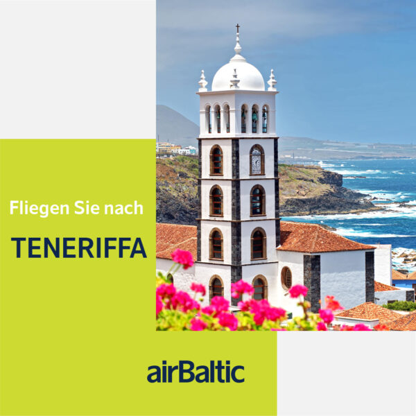 Vilnius - Teneriffa travel