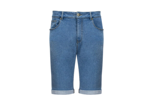Stylische Jeansshorts für Männer - Größe L - hellblau Kleidung