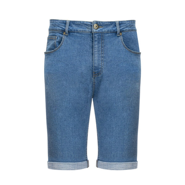 Stylische Jeansshorts für Männer - Größe L - hellblau Kleidung