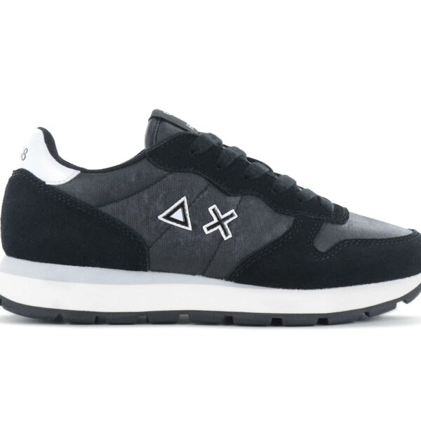 SUN68 Ally Bright Suede and Nylon - Damen Sneakers Schuhe Schwarz Z44203-11