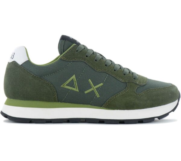 SUN68 Tom Solid - Herren Sneakers Schuhe Grün Z44101-74