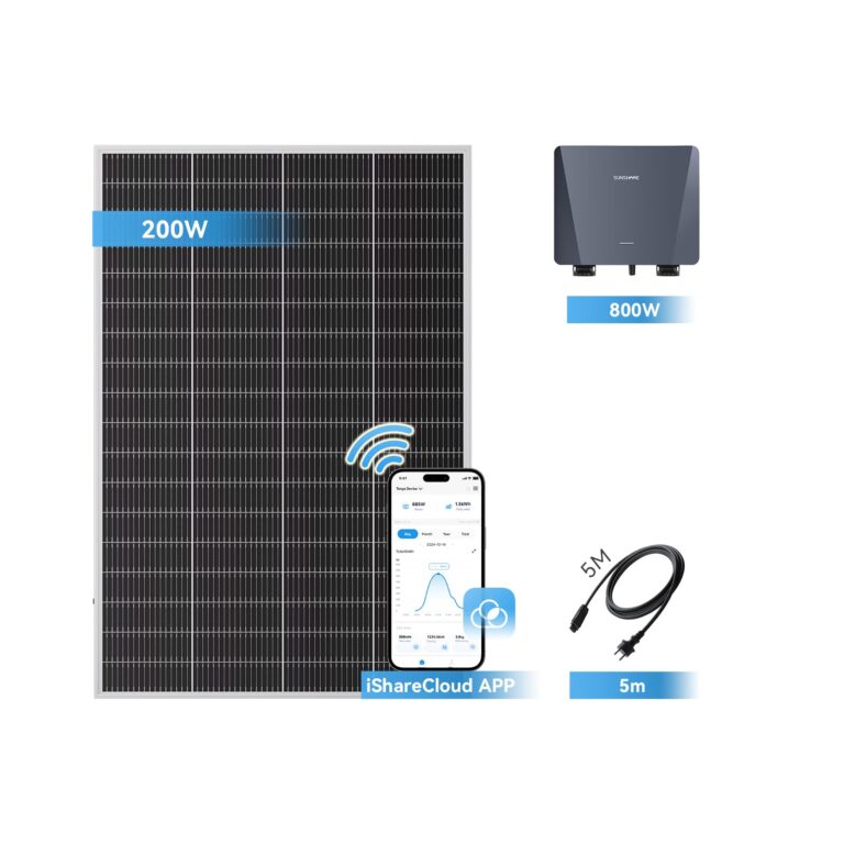 Sunshare Ray Lite Basic Kit ¨C Plug & Play Solar in 5 Minuten