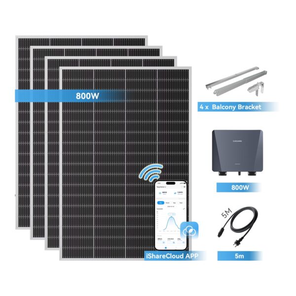 Sunshare Ray Lite Schild ¨C Smarte Solarenergie f¨¹r moderne Balkone