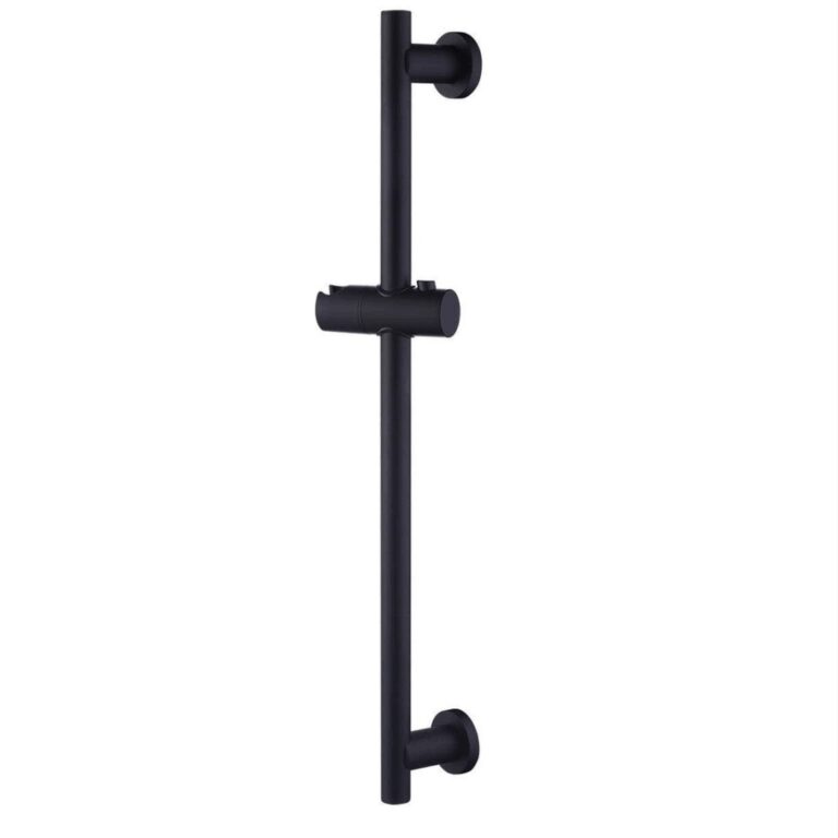 SUS304 Industrielle Duschstange mit schwarzem Duschkopf - Edelstahl - 150 cm Duschschlauch - Schwarz Wohnen & Kochen