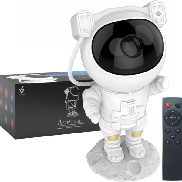 Swiftvein Astronaut Star Projector - Galaxy-Projektor mit Fernbedienung - 8 Farbkombinationen Wohnen & Kochen