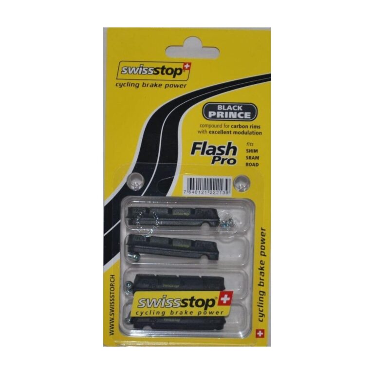 SwissStop Flash Pro Carbon Bremsschuhe - Black Prince Radfahren