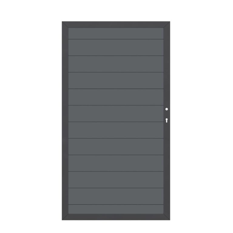System Alu Tor Anthrazit