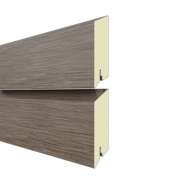 SYSTEM RHOMBUS Alu Vintage Oak Einzelprofile 2er Set