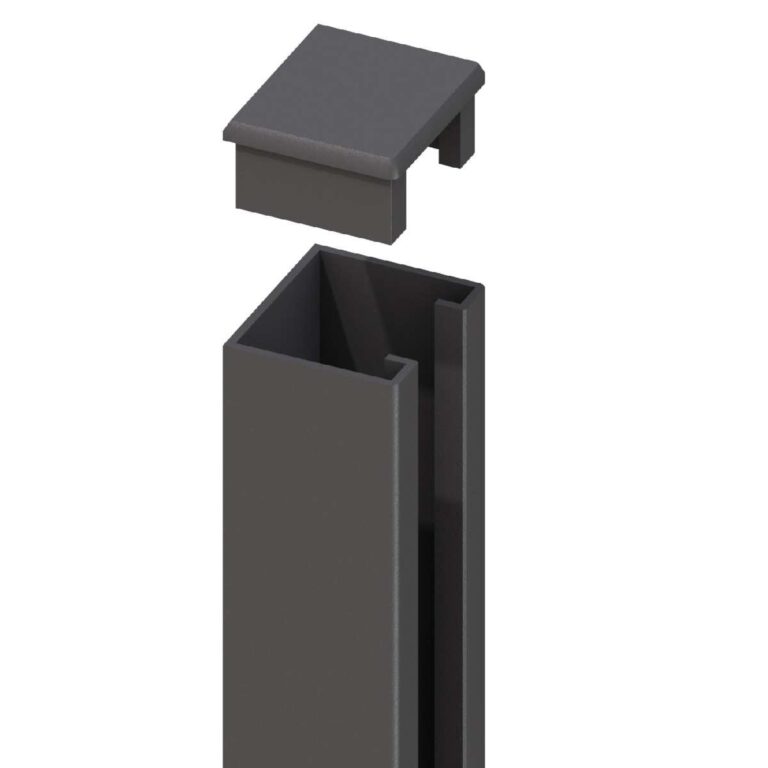 SYSTEM U-Montageprofil Anthrazit 105cm