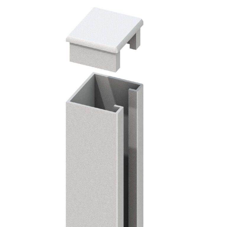 SYSTEM U-Montageprofil Silber 105cm