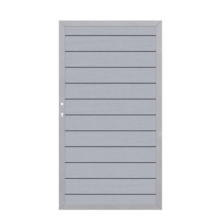 SYSTEM WPC Classic Tor Grau Silber Links