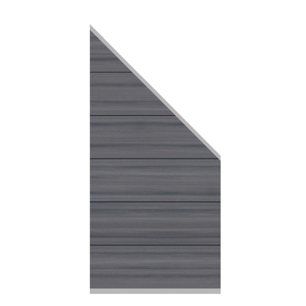 System WPC Platinum XL Zaun-Anschluss-Set
