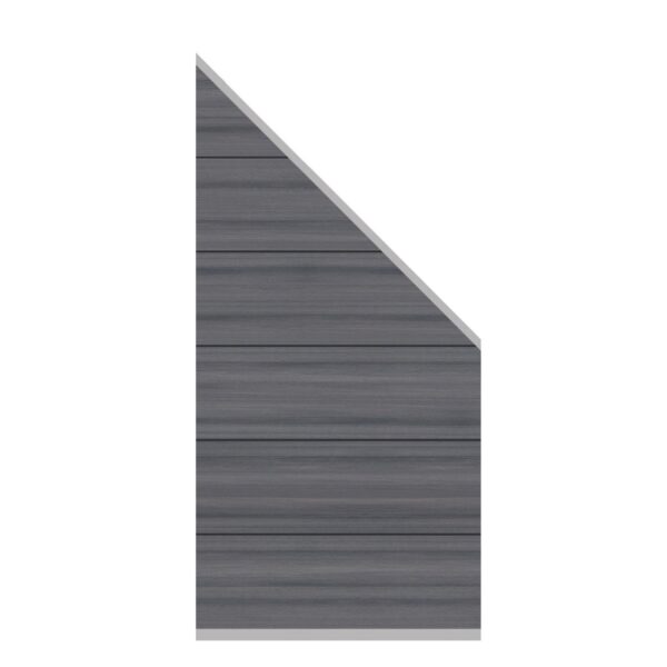 System WPC Platinum XL Zaun-Anschluss-Set