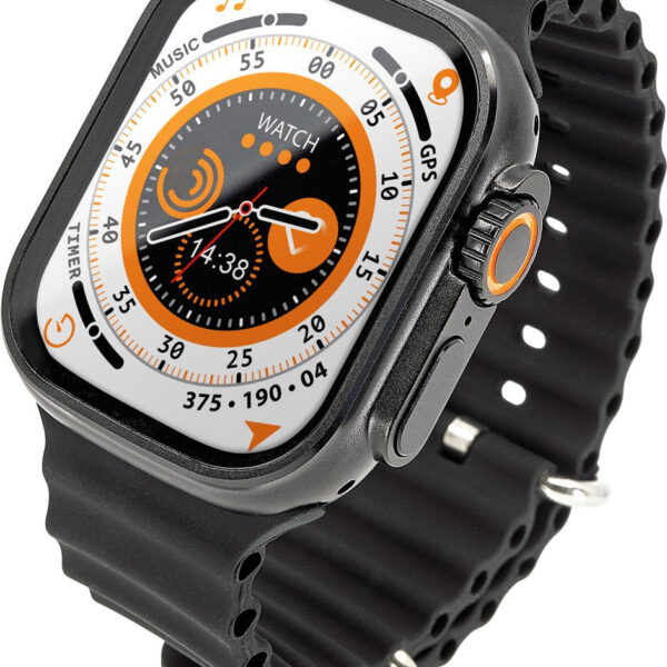 Techancy Smartwatch - Bluetooth - Lange Batterielebensdauer - Sleep Tracker - Männer & Frauen - Schwarz Elektronik