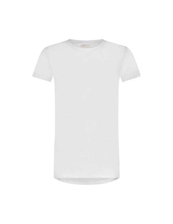 Ten Cate Men's Basics - T-Shirt - Baumwolle - Weiß Vertaald