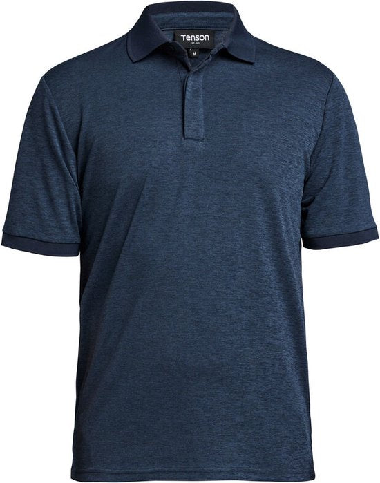 Tenson TXlite Melange Polo 465018060 - Dunkelblau - 3XL Kleidung