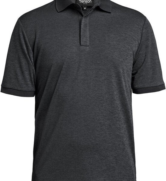 Tenson TXlite Melange Polo 465018060 - Schwarz - 3XL Kleidung