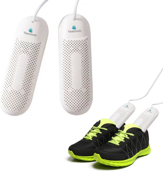 TibaGoods Professional Shoe Dryer & Shoe Freshener - Schuhtrockner - UV-Funktion - Timer-Funktion Schön & Gesund