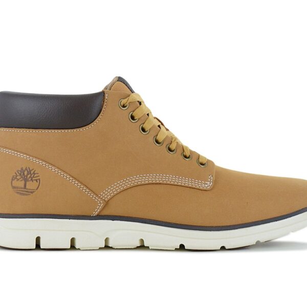 Timberland Bradstreet Mid-Top Sneaker - Herren Schuhe Leder Wheat TB0A1989-231