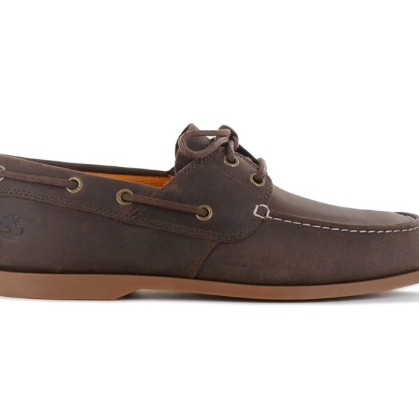 Timberland Cedar Bay Boat Shoe - Herren klassische Bootsschuhe Leder Braun TB0A29YG-931 Halbschuhe