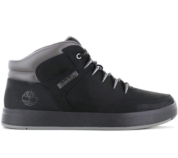 TIMBERLAND Davis Square Mid - Herren Schuhe Boots Leder Schwarz TB0A1UZK-001 Sneaker