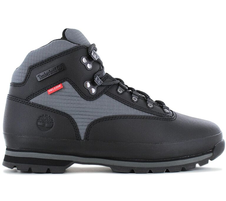 TIMBERLAND Euro Hiker Mid Helcor - Herren Chukka Stiefel Schuhe Boots Schwarz TB0A64ZH-015