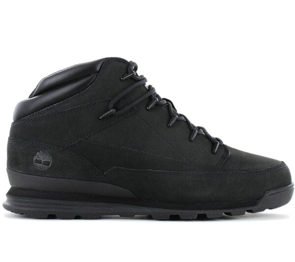 Timberland Euro Rock Mid Boot - Herren Schuhe Stiefel Leder Schwarz TB1A2AD1-015