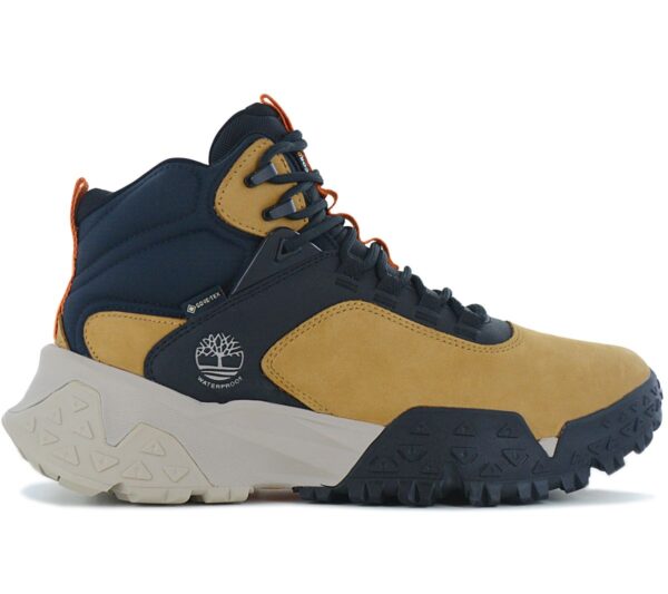 Timberland Motion Scramble Mid Lace-Up GTX - GORE-TEX - Herren Boots Stiefel Leder Wheat TB0A6B4S-754