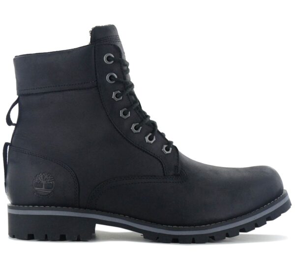 TIMBERLAND Premium Rugged WP 6 inch Waterproof Boot - Herren Stiefel Leder Schwarz TB0A2KTV
