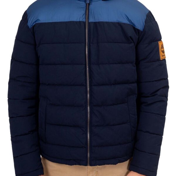 Timberland South Twin Jacke - Marineblau - mit Logo Patch - Größe 3XL Kleidung